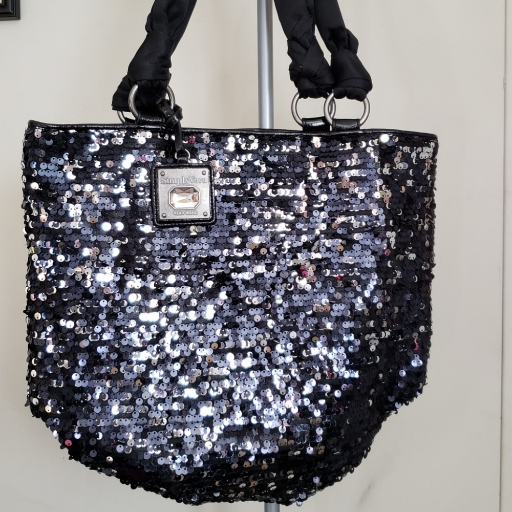 Vera Wang sequin bag